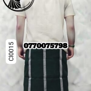 Dark Green Handloom Cotton Sarong cl0015