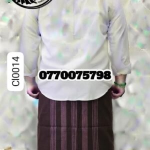 Brown Handloom Cotton Sarong cl0014