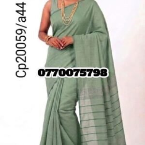 Best Light Green Handloom Cotton Saree cp20059/a44