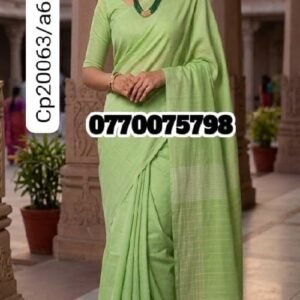 Best Light Green Handloom Cotton Saree cp20063/a63