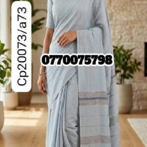 Best Light Blue Handloom Cotton Saree cp20073/a73