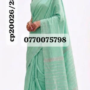 light green handloom cotton saree cp20026/a28