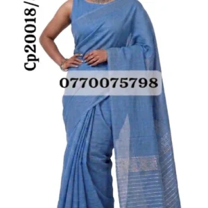 Light blue Handloom Cotton sarees cp20018/a17