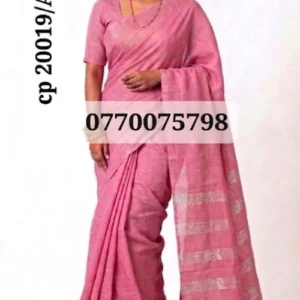 Pink Handloom Cotton sarees cd20019/a20