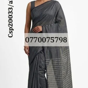 Gray Handloom Cotton sarees cp20033/a33