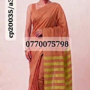 Mustard brown handloom saree cp20035/a31