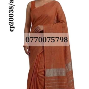dark burge handloom cotton saree cp20038/a38