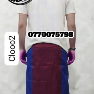 Blue and maroon handloom cotton sarong-cl0002a