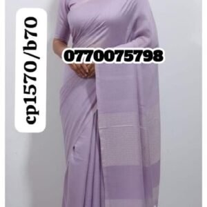 Best Lavender Handloom Cotton Saree cp1570/b70