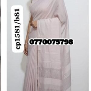 Best soft peach Handloom Cotton Saree cp1581/b81