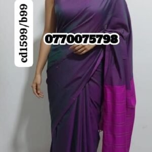 Elegance Magenta Purple Handloom Cotton Saree cd1599/b99