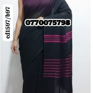 Elegance Violet Handloom Cotton Saree cp1608/c8