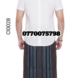 Best Brown Handloom Cotton Sarong cl0028